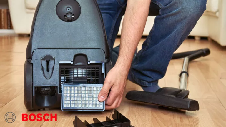 علت بوی بد و بوی سوختگی جاروبرقی بوش