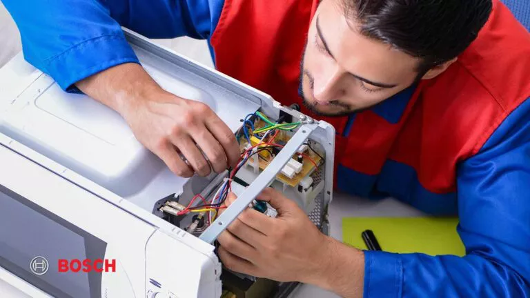 8 مرحله تا عیب یابی مایکروفر بوش