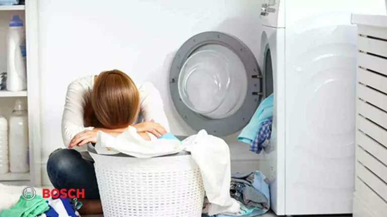علت ارور E17 ماشین لباسشویی بوش