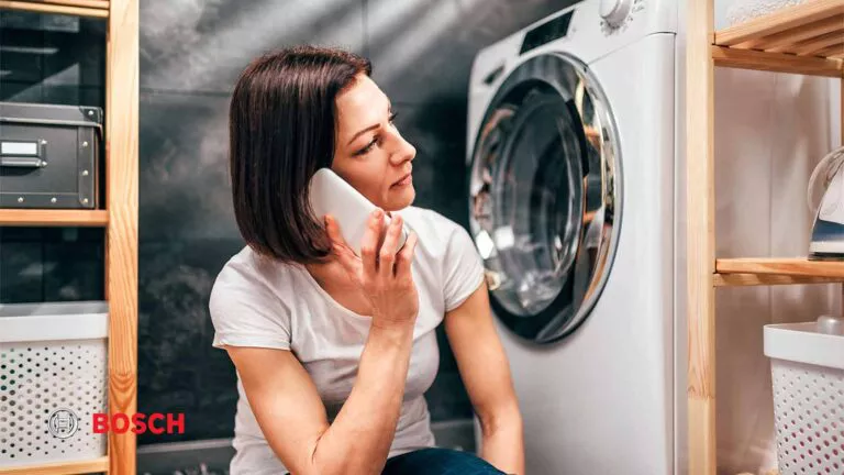علت آبکشی نکردن لباسشویی بوش