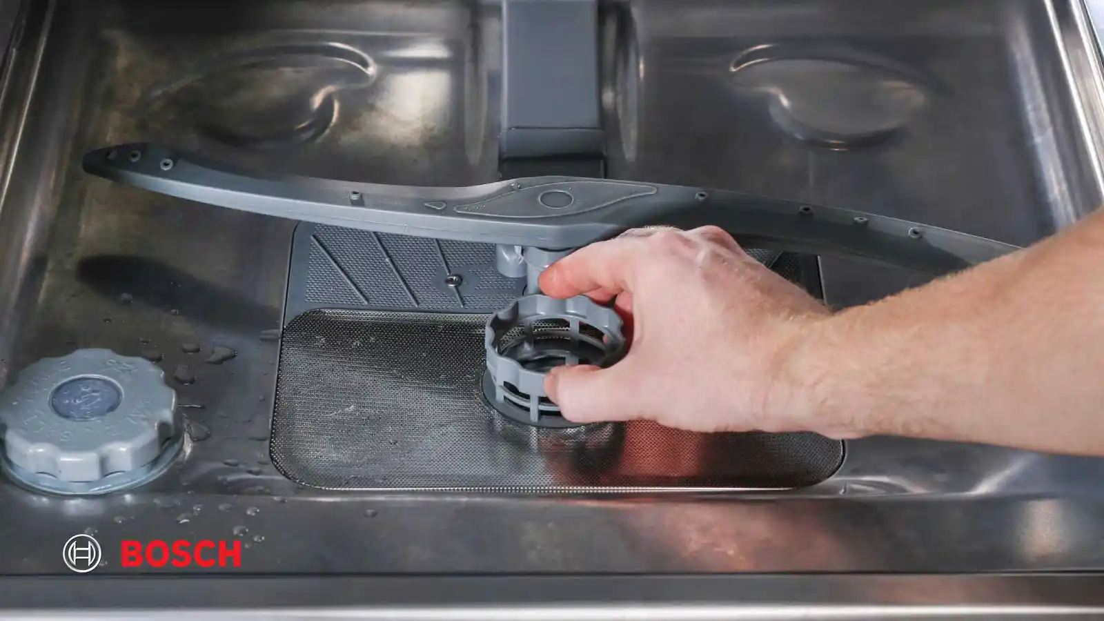 آماده‌سازی برای تخلیه نمک