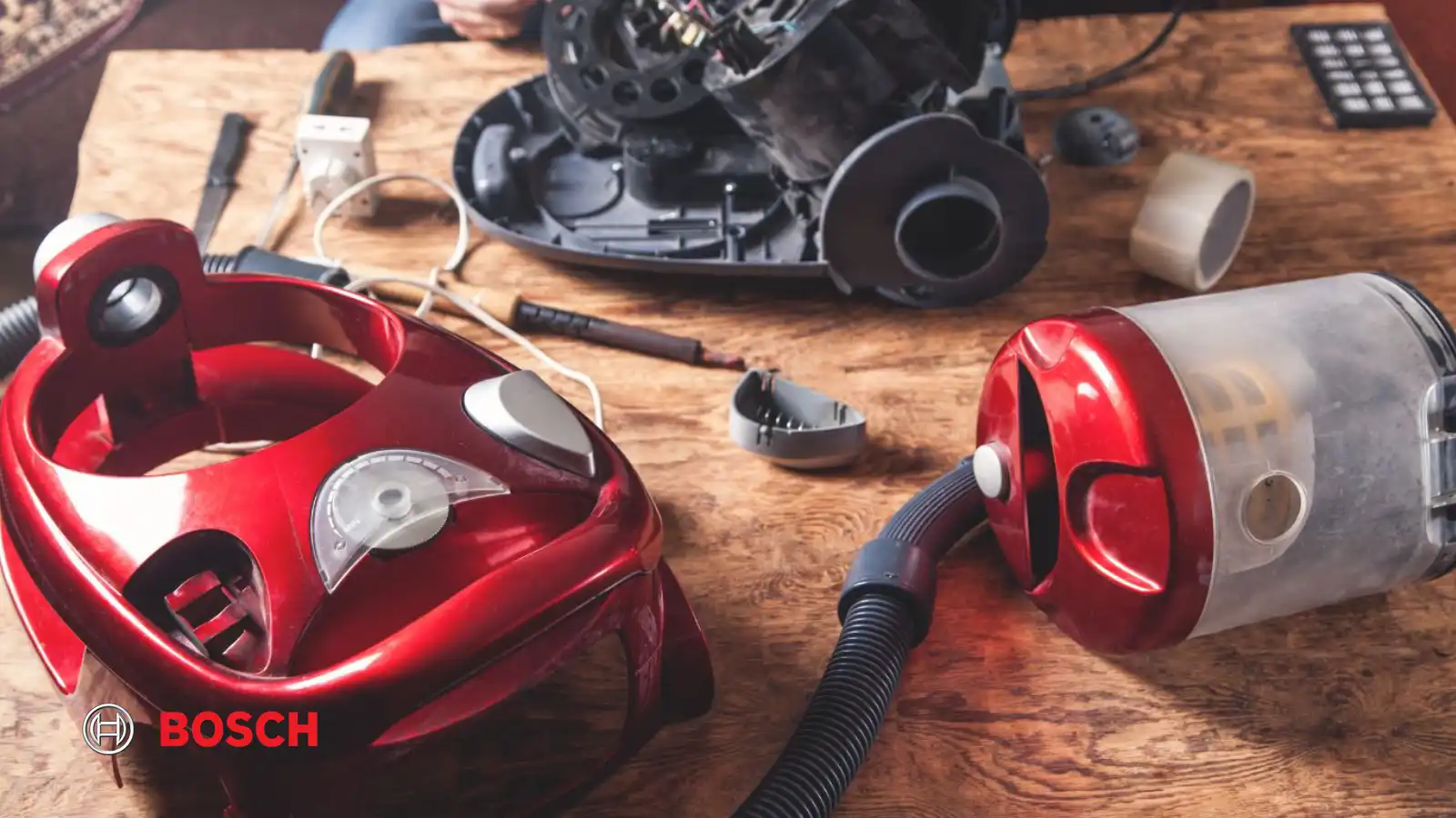 فرسودگی یا خرابی درب جاروبرقی