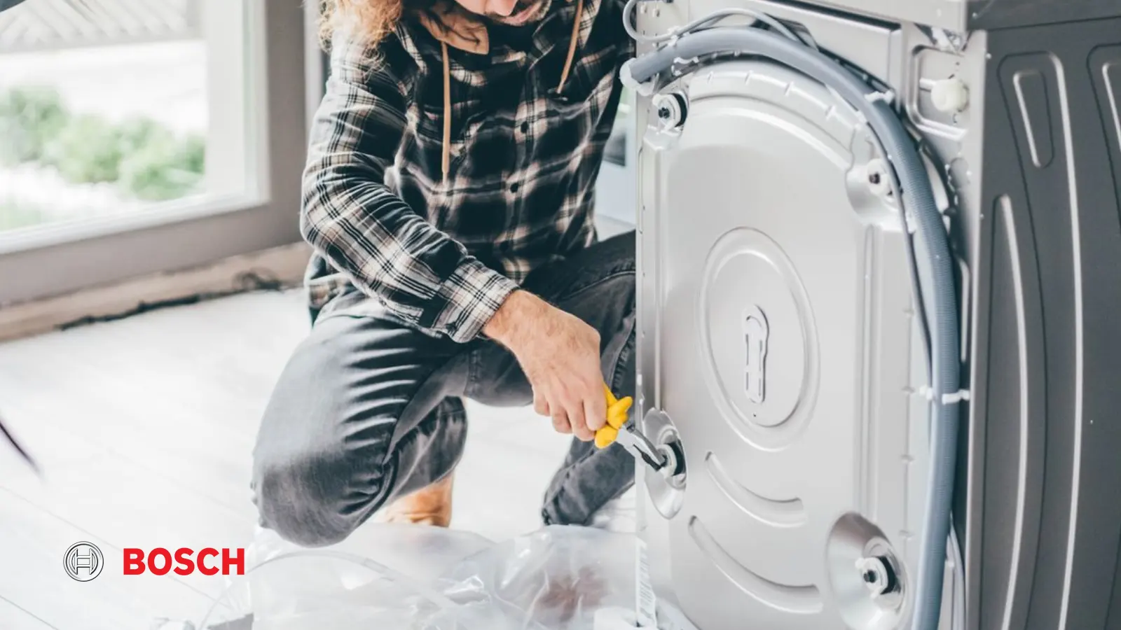 نکات مهم در بستن پیچ‌های حمل لباسشویی بوش