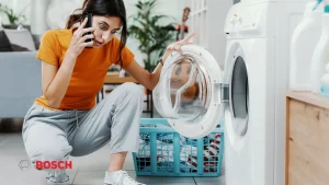 پر شدن آب در ماشین لباسشویی خاموش؛ دلایل + عیب‌یابی